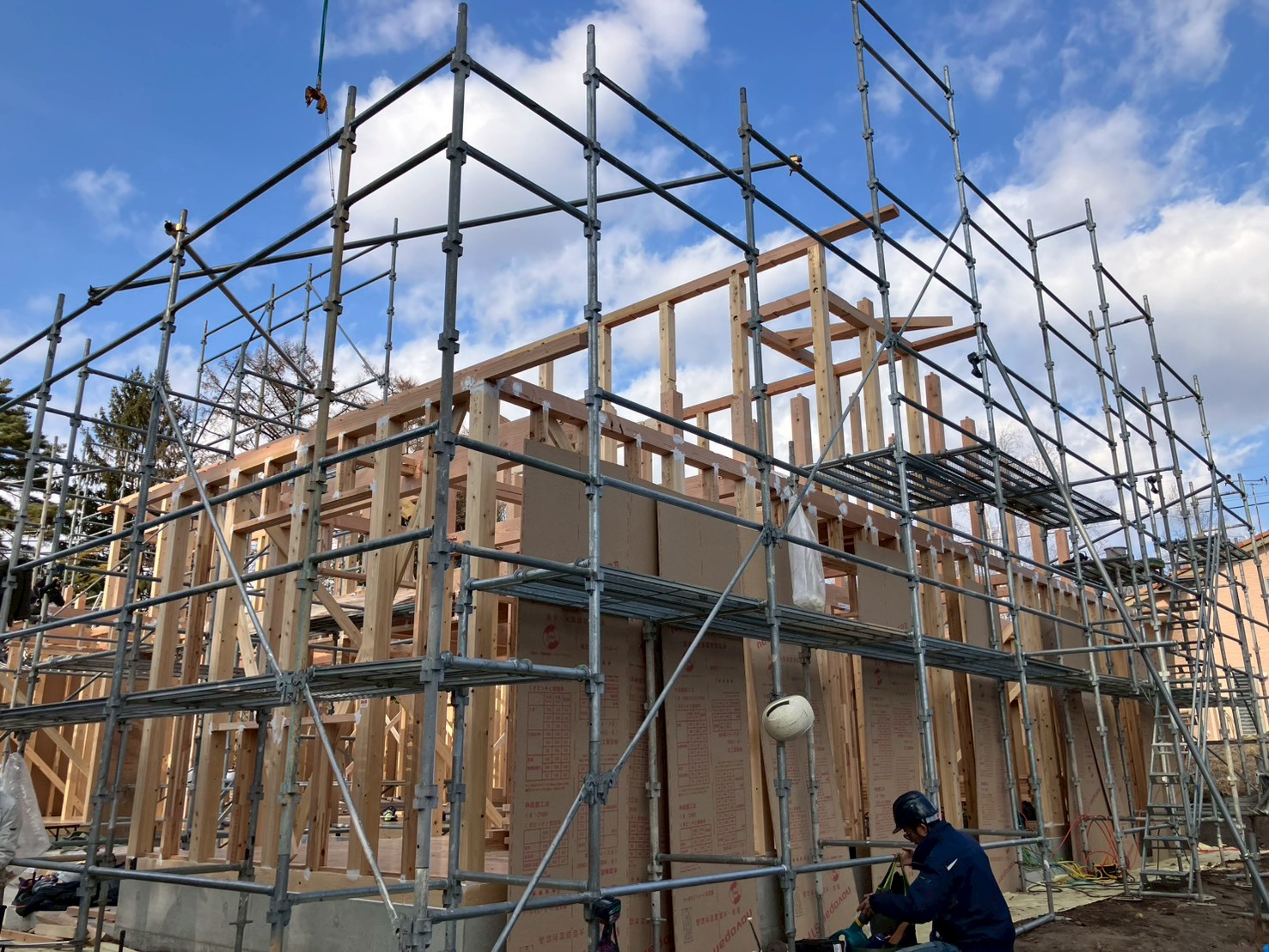 御代田町　S様邸　上棟